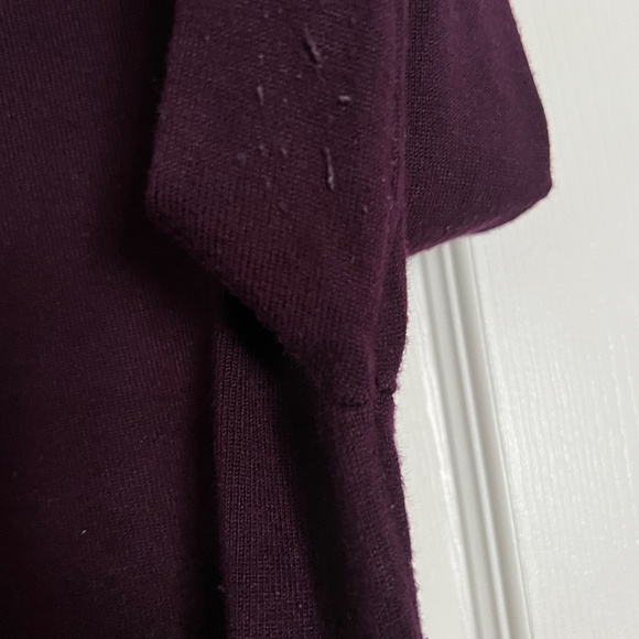 Eggplant sweater with mock neck nice and soft great for giving hugs in ❤️ - Picture 4 of 4